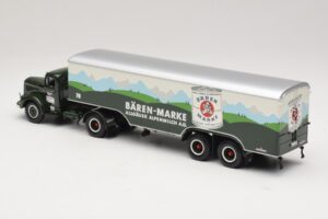 Mercedes LS315 Koffersattelzug Bärenmarke Minichamps 1:43 499034780 Kovina – slika 5 od 6