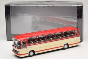 Mercedes O 302 Rdeč Krem Minichamps 1:43 439035190 Kovina – slika 6 od 6