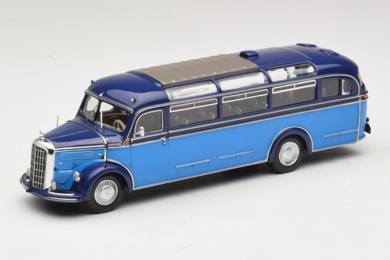 Mercedes O 3500 Avtobus Svetlo Modra Temno Modra Minichamps 1:43 439360011 Kovina