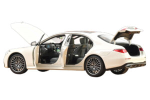Mercedes S-Class W223 AMG Line Bel Norev 1:18 183807 Kovina – slika 2 od 3