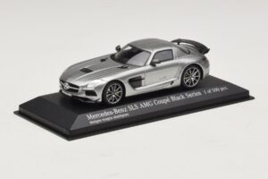 Mercedes SLS AMG C197 Black Series Siva Metalik Minichamps 1:43 437033024 Kovina – slika 2 od 4