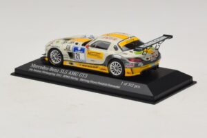 Mercedes SLS AMG GT3 #21 Rowe Racing Hartung / Heyer Nurburgring 24 Hours 2013 Minichamps 1:43 410133221 Kovina – slika 3 od 4