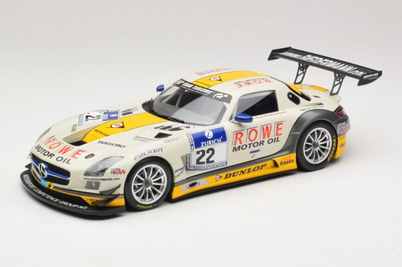Mercedes SLS AMG GT3 #22 Graf / Jager Rowe Racing 24 Hours of Nurburgring 2013 Minichamps 1:18 Mercedes SLS AMG GT3 #22 Graf / Jager Rowe Racing 24 Hours of Nurburgring 2013 Minichamps 1:18 151133122 Kovina