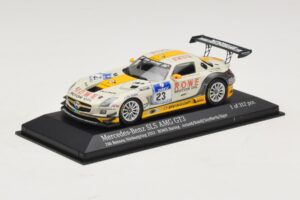 Mercedes SLS AMG GT3 #23 Rowe Racing Arnold / Roloff Nurburgring 24 Hours 2013 Minichamps 1:43 410133223 Kovina – slika 2 od 4