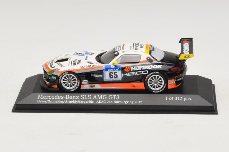 Mercedes SLS AMG GT3 #65 Hankook 24 Hours of Nurburgring 2012 Minichamps 1:43 437123265 Kovina