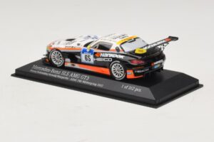 Mercedes SLS AMG GT3 #65 Hankook 24 Hours of Nurburgring 2012 Minichamps 1:43 437123265 Kovina – slika 3 od 4