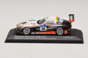 Mercedes SLS AMG GT3 #66 Hankook C. Frankenhout / Simonsen 24 Hours of Nurburgring 2012 Minichamps 1:43 437123266 Kovina
