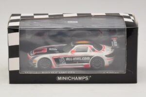 Mercedes SLS AMG GT3 All-Inkl.com #38 FIA GT1 World Championship 2012 Champions Minichamps 1:43 410123238 Kovina – slika 4 od 4