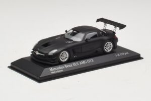 Mercedes SLS AMG GT3 Mat Črn Minichamps 1:43 410113200 Kovina – slika 2 od 4
