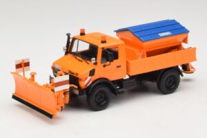 Mercedes Unimog 1300 L Snežni Plug Oranžen Minichamps 1:43 439033060 Kovina