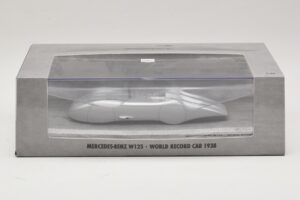 Mercedes W125 R. Caracciola World Record Car 1938 Minichamps 1:43 400383800 Kovina – slika 5 od 5
