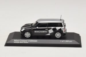 Mini Cooper Clubman R55 Črn Metalik Minichamps 1:43 431138672 Kovina