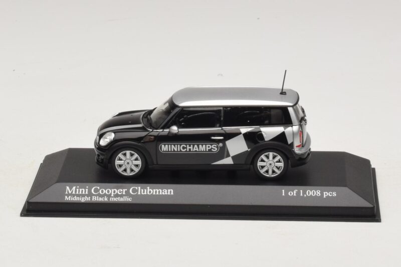 Mini Cooper Clubman R55 Črn Metalik Minichamps 1:43 431138672 Kovina