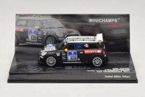 Mini Cooper Dörr Motorsport #139 Hahn / Holoch 24 Hours of Nürburgring 2011 Minichamps 1:43 437112139 Kovina