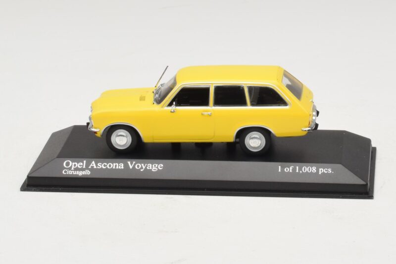 Opel Ascona A Voyage Rumen Minichamps 1:43 Opel Ascona A Voyage Rumen Minichamps 1:43 400045811 Kovina
