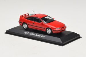 Opel Calibra Turbo 4x4 Rdeč Maxichamps 1:43 940045721 Kovina – slika 3 od 4