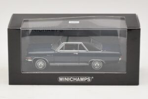 Opel Diplomat A V8 Coupe Temno Modra Minichamps 1:43 400048021 Kovina – slika 4 od 4