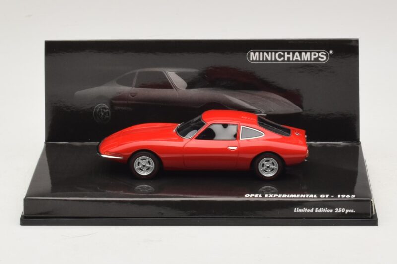 Opel Experimental GT Rdeč Minichamps 1:43 437045020 Kovina