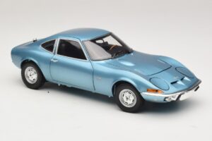 Opel GT Blue Metallic Minichamps 1:18 180049030 Kovina – slika 6 od 8
