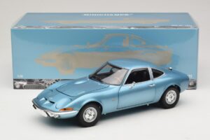 Opel GT Blue Metallic Minichamps 1:18 180049030 Kovina – slika 8 od 8