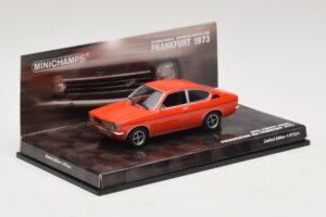 Opel Kadett C Kupe Predstavitev IAA Frankfurt Rdeč Minichamps 1:43 436045620 Kovina – slika 2 od 4