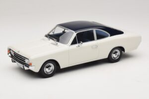 Opel Rekord C Kupe Bela Modra Minichamps 1:18 107047021 Smola