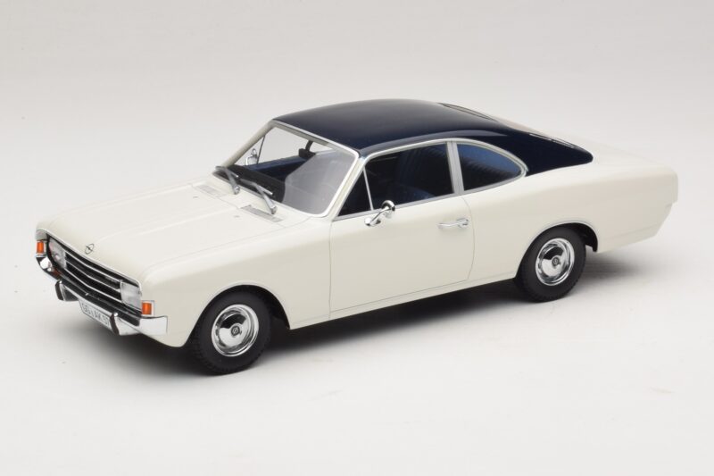 Opel Rekord C Kupe Bela Modra Minichamps 1:18 107047021 Smola