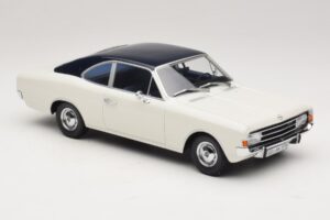 Opel Rekord C Kupe Bela Modra Minichamps 1:18 107047021 Smola – slika 4 od 6