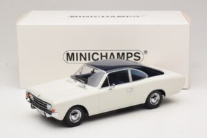 Opel Rekord C Kupe Bela Modra Minichamps 1:18 107047021 Smola – slika 6 od 6