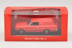 Opel Rekord Caravan Norwegian Post Minichamps 1:43 433046195 Kovina – slika 4 od 4