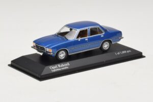 Opel Rekord D Modra Kovinska Minichamps 1:43 400044002 Kovina – slika 2 od 4