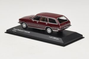 Opel Rekord D Caravan Rdeč Minichamps 1:43 400044012 Kovina – slika 3 od 4
