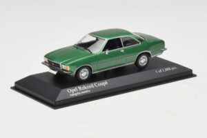 Opel Rekord D Kupe Zelena Kovinska Minichamps 1:43 400044022 Kovina – slika 2 od 4
