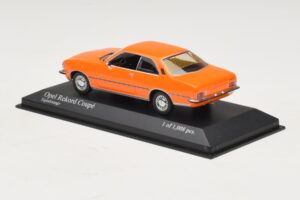 Opel Rekord D Kupe Oranžna Minichamps 1:43 400044024 Kovina – slika 3 od 4