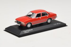 Opel Rekord D Rdeč Minichamps 1:43 400044004 Kovina – slika 2 od 4