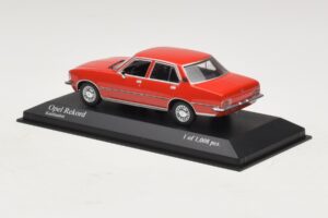 Opel Rekord D Rdeč Minichamps 1:43 400044004 Kovina – slika 3 od 4