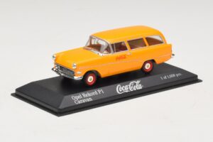Opel Rekord P1 Caravan Coca-Cola Minichamps 1:43 430043270 Kovina – slika 2 od 4