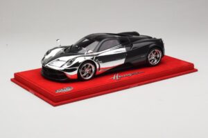 Pagani Huayra Chrome Silver Edinstven Kos BBR 1:18 P1873CM Smola