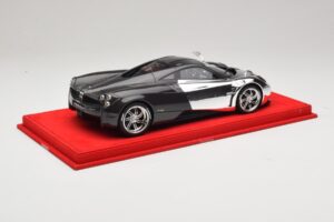 Pagani Huayra Chrome Silver Edinstven Kos BBR 1:18 P1873CM Smola – slika 2 od 7