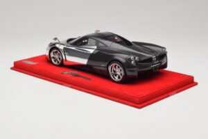 Pagani Huayra Chrome Silver Edinstven Kos BBR 1:18 P1873CM Smola – slika 5 od 7
