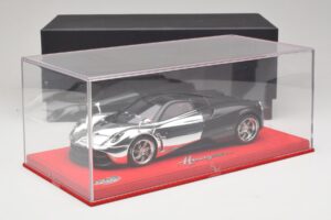 Pagani Huayra Chrome Silver Edinstven Kos BBR 1:18 P1873CM Smola – slika 7 od 7