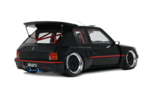 Peugeot 205 Khyzyl Saleem Črn Otto 1:18 OT1257 Smola – slika 2 od 5