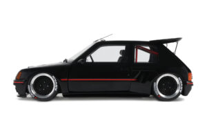 Peugeot 205 Khyzyl Saleem Črn Otto 1:18 OT1257 Smola – slika 3 od 5