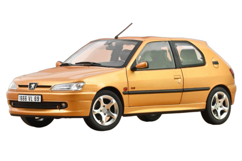 Peugeot 306 S16 Blaze Yellow Norev 1:18 Peugeot 306 S16 Blaze Yellow Norev 1:18 184940 Kovina