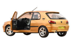 Peugeot 306 S16 Blaze Yellow Norev 1:18 184940 Kovina – slika 2 od 3