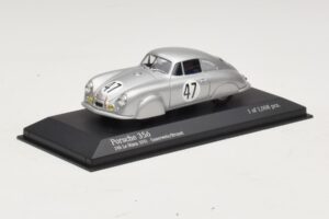 Porsche 356 #47 Sauerwein / Brunet 24 Hours of Le Mans 1951 Minichamps 1:43 400516747 Kovina – slika 2 od 4