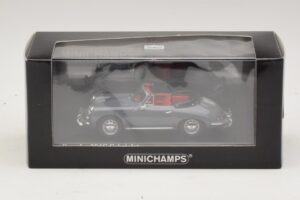 Porsche 356C Cabriolet Siv Minichamps 1:43 430062339 Kovina – slika 4 od 4