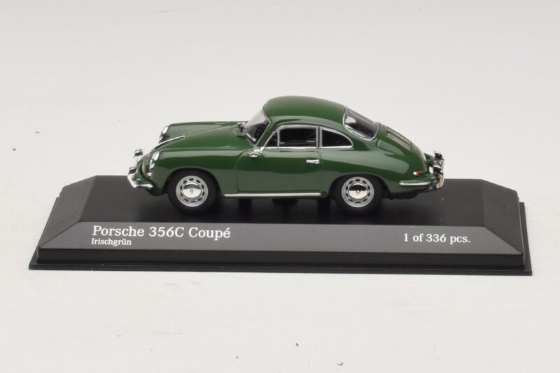 Porsche 356C Temno Zelena Minichamps 1:43 430062329 Kovina