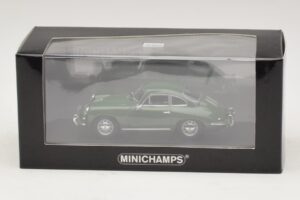 Porsche 356C Temno Zelena Minichamps 1:43 430062329 Kovina – slika 4 od 4