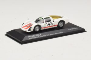 Porsche 906 K Scuderia Filipinetti #148 W. Mairesse / H. Muller Targa Florio Winners 1966 Minichamps 1:43 400666648 Kovina – slika 2 od 4